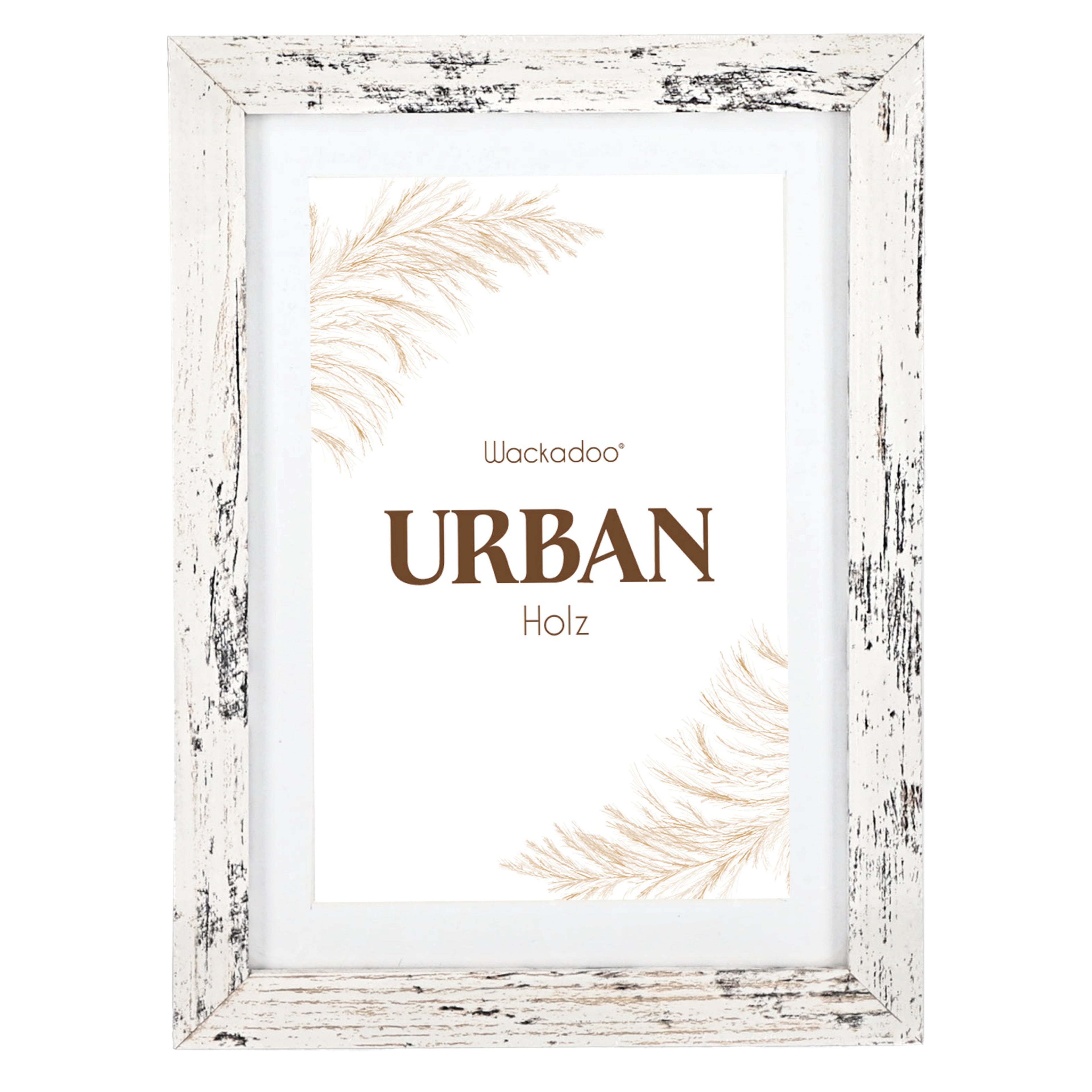 Bilderrahmen URBAN mit Passepartout aus MDF Holz