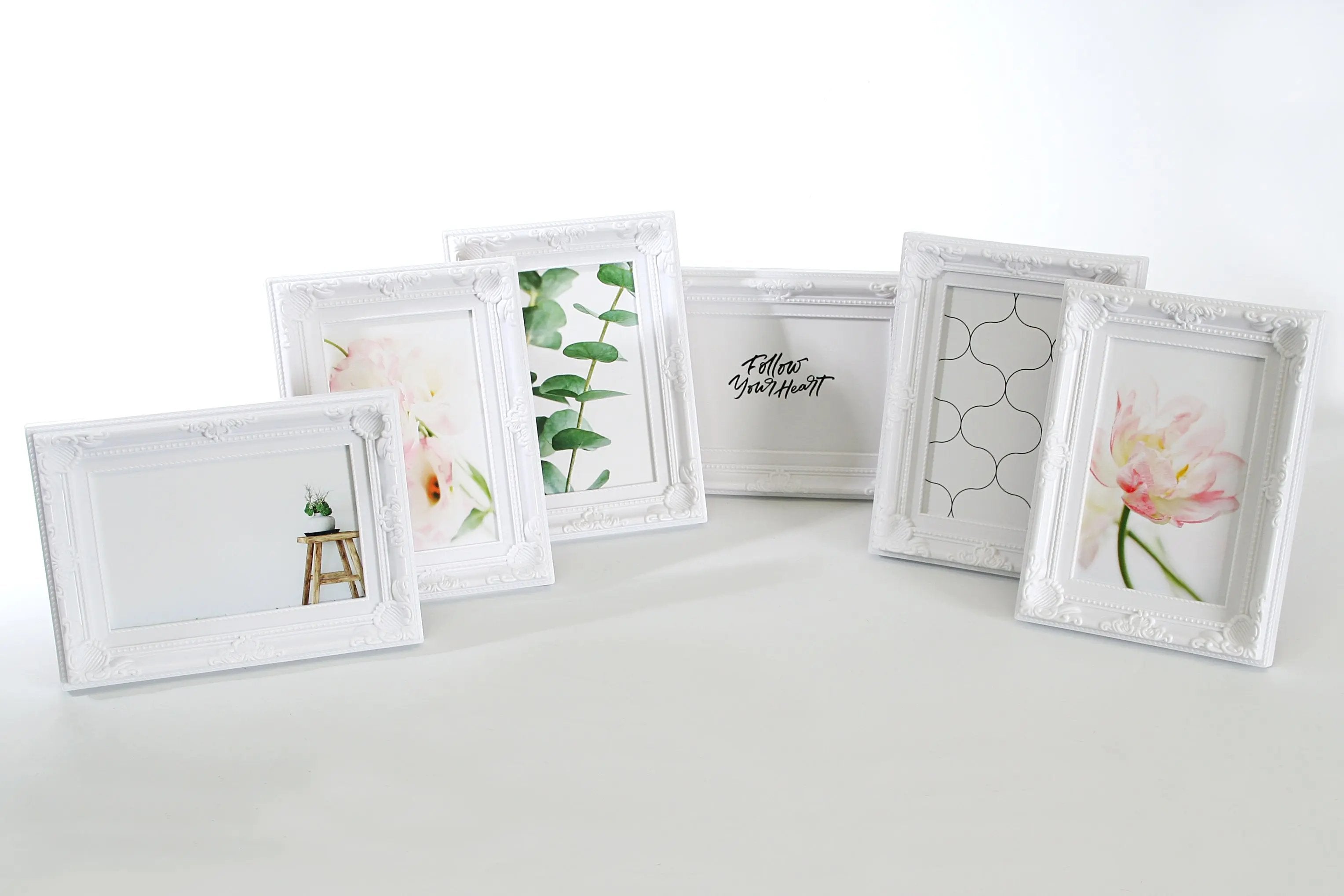 Wackadoo Portraitrahmenset "Colour White" Bilderrahmen Set