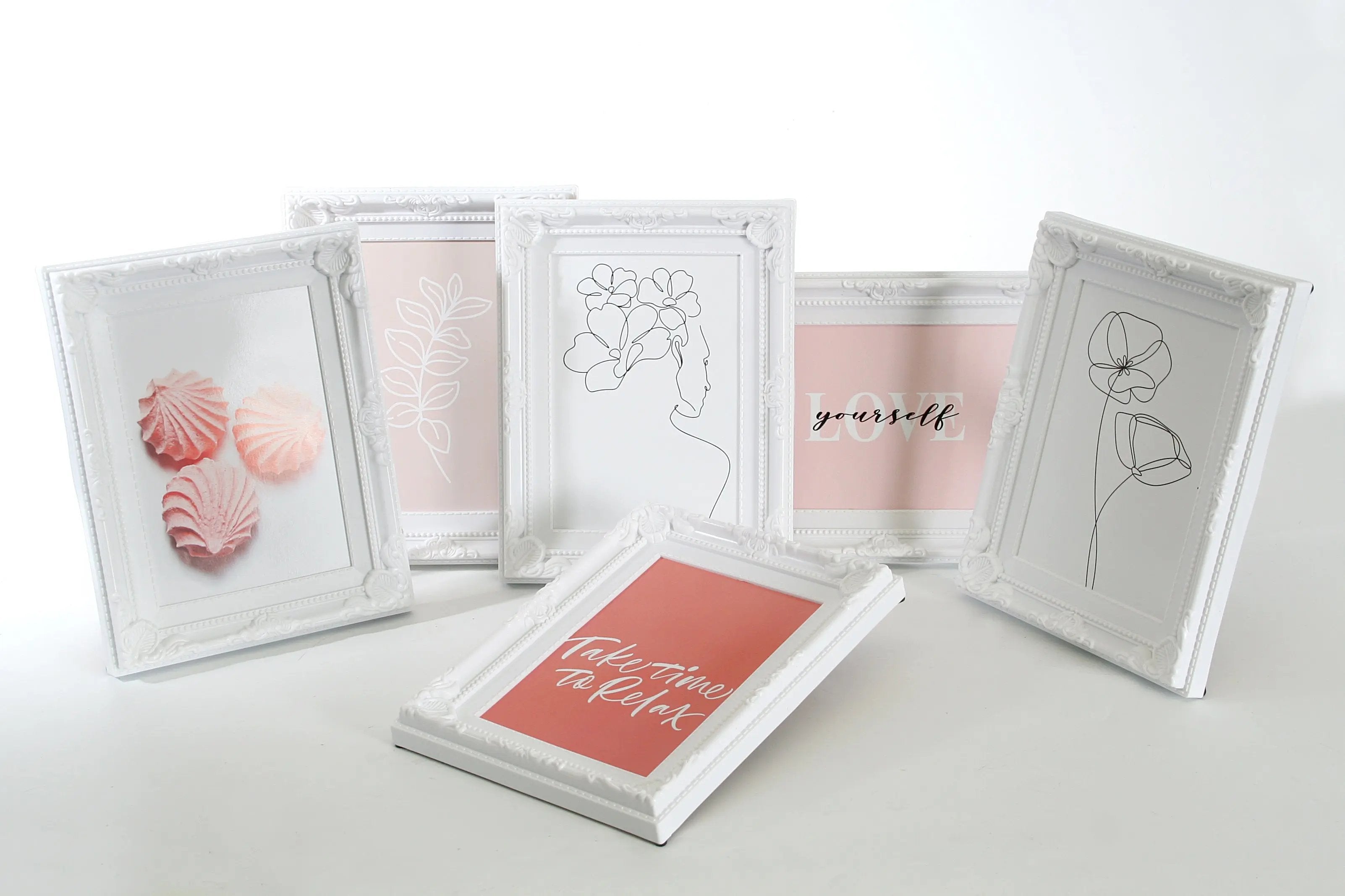 Wackadoo Portraitrahmenset "Colour White" Bilderrahmen Set