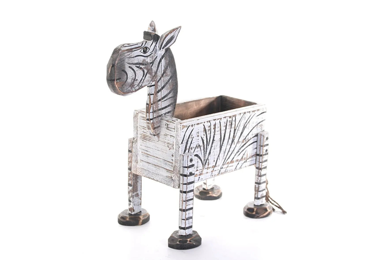 Wackadoo Blumentopf "Zebra" zum Bepflanzen www.wackadoo-living.de