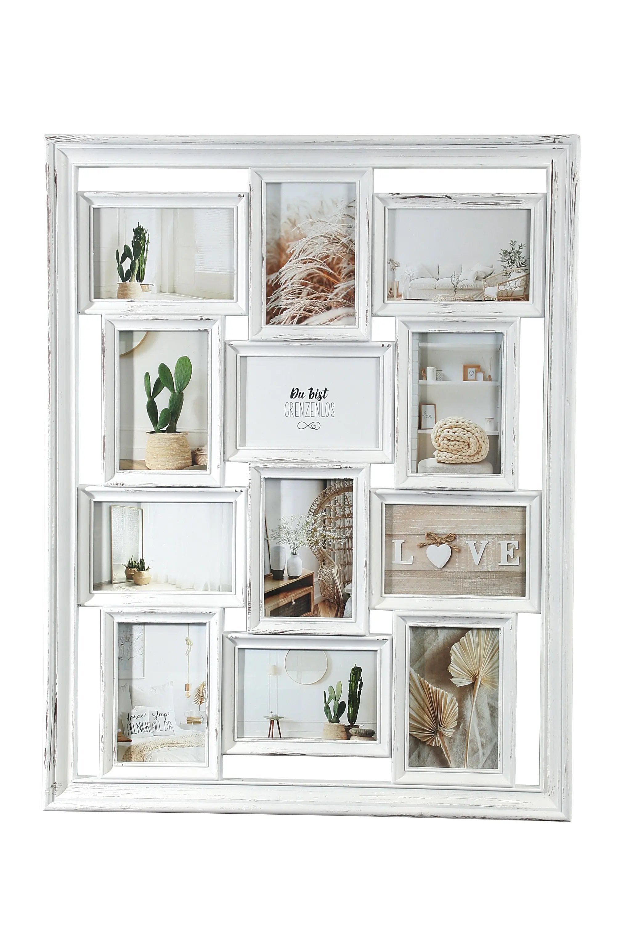 Wackadoo® Bilderrahmen für 12 Fotos COLLAGERAHMEN