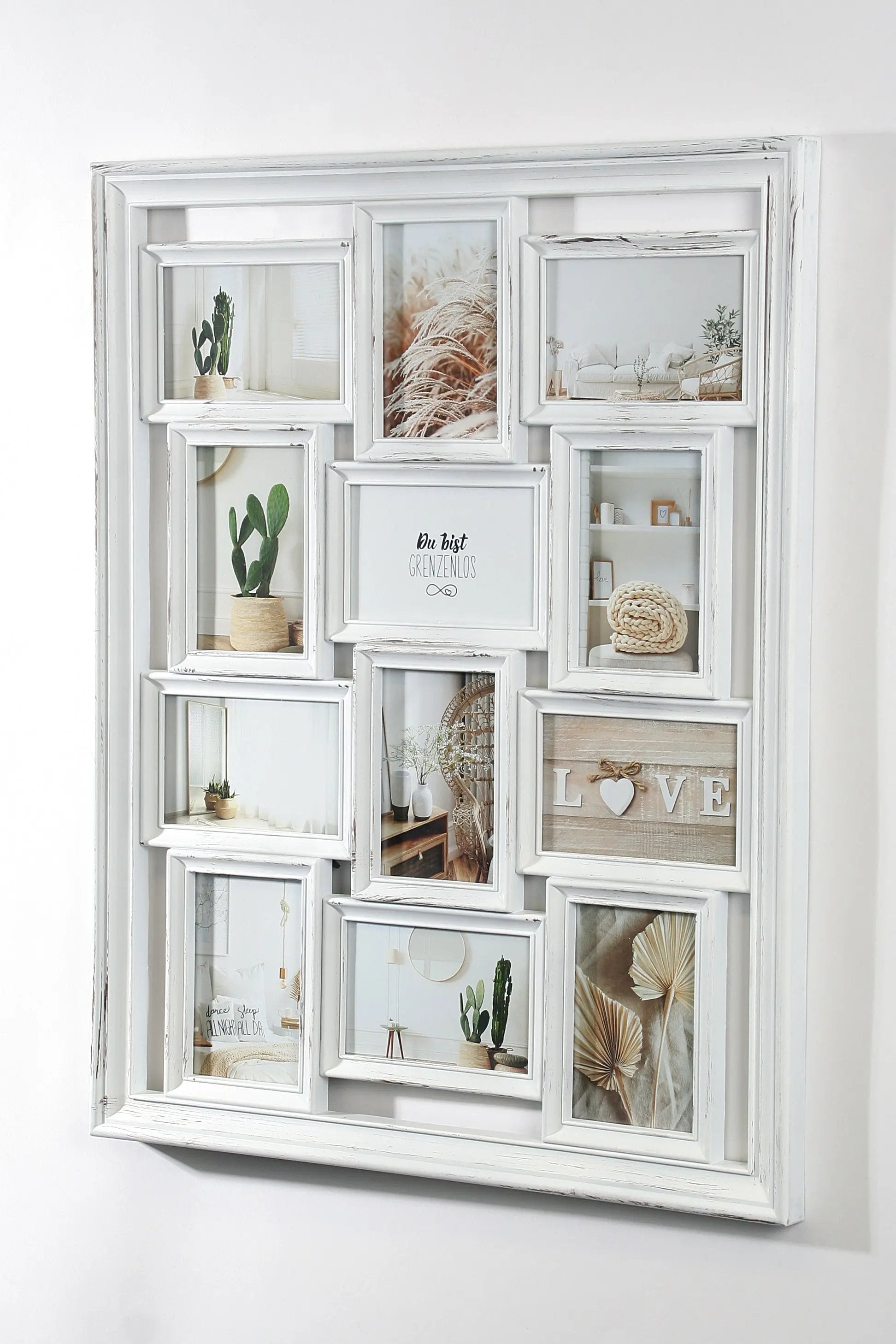 Wackadoo® Bilderrahmen für 12 Fotos COLLAGERAHMEN