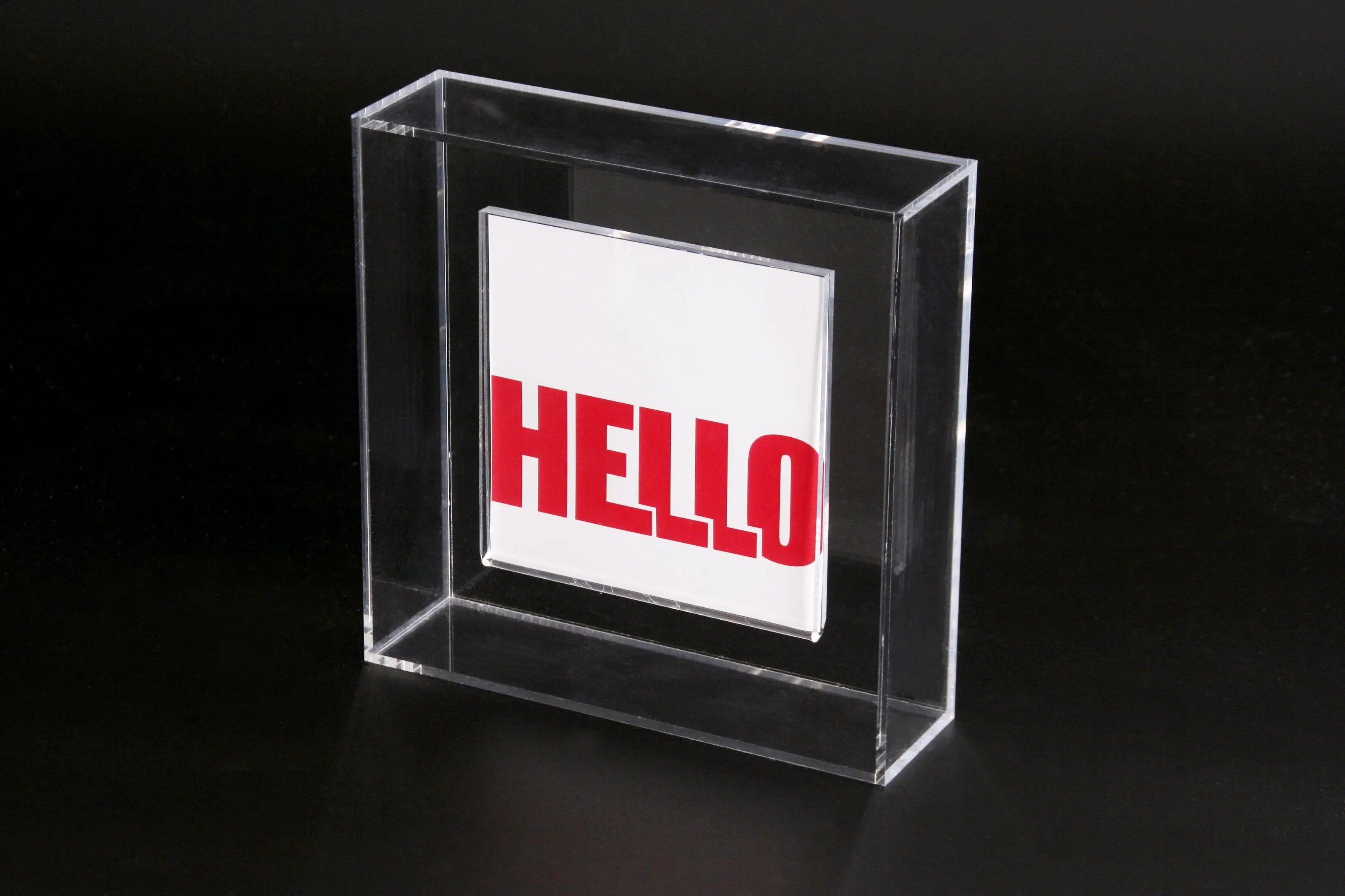 Wackadoo® Acryl Bilderrahmen "pure the square" PORTRAITRAHMEN