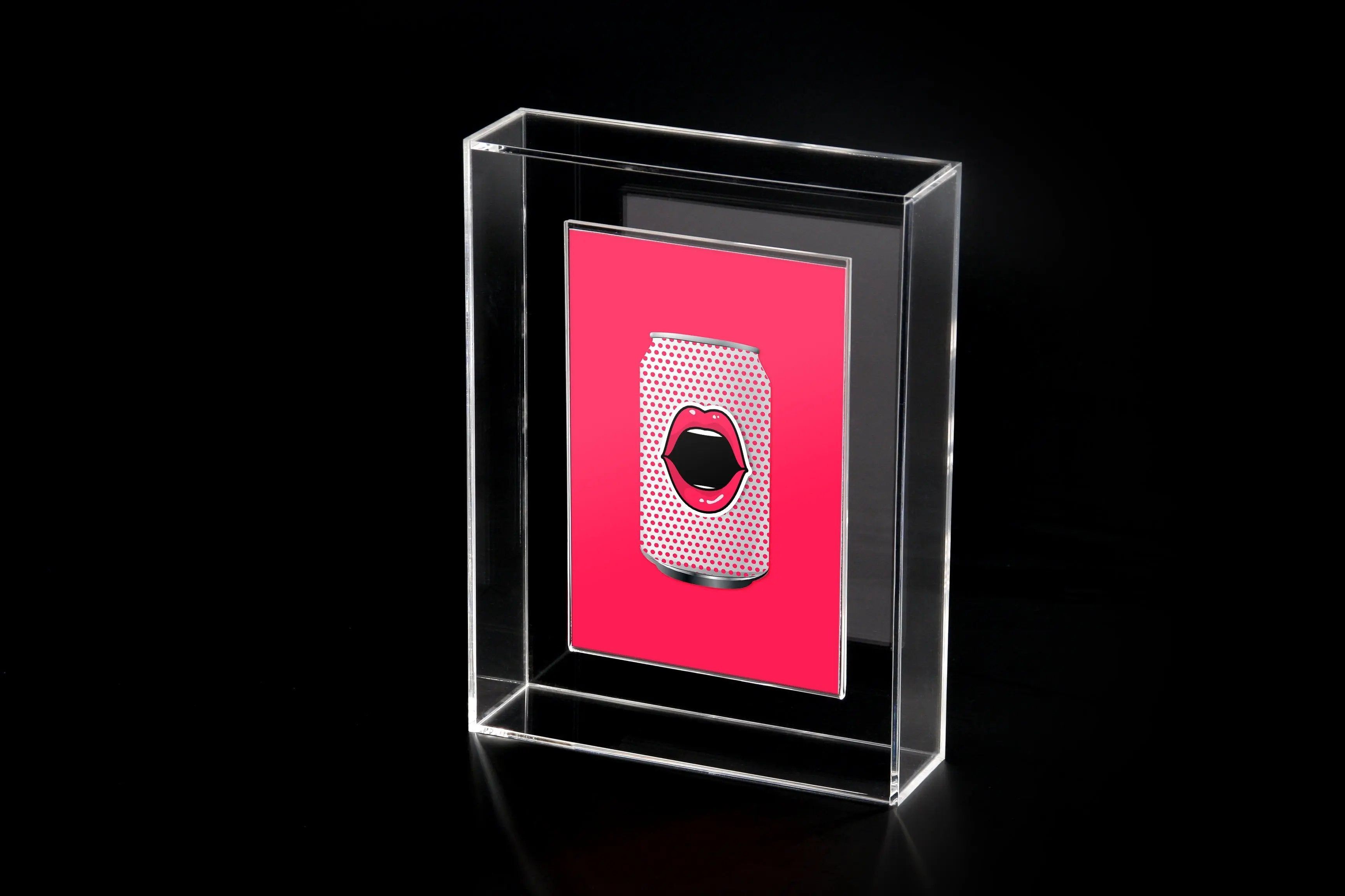 Wackadoo® Acryl Bilderrahmen "pure the lovely" PORTRAITRAHMEN