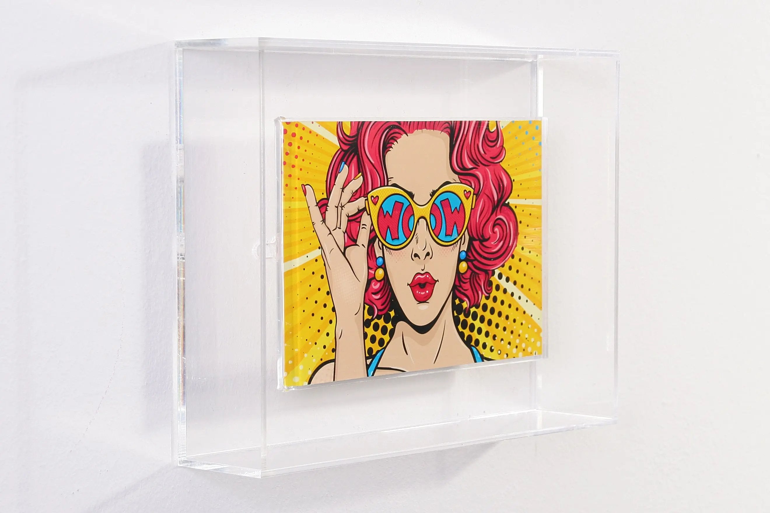 Wackadoo® Acryl Bilderrahmen "pure the lovely" PORTRAITRAHMEN