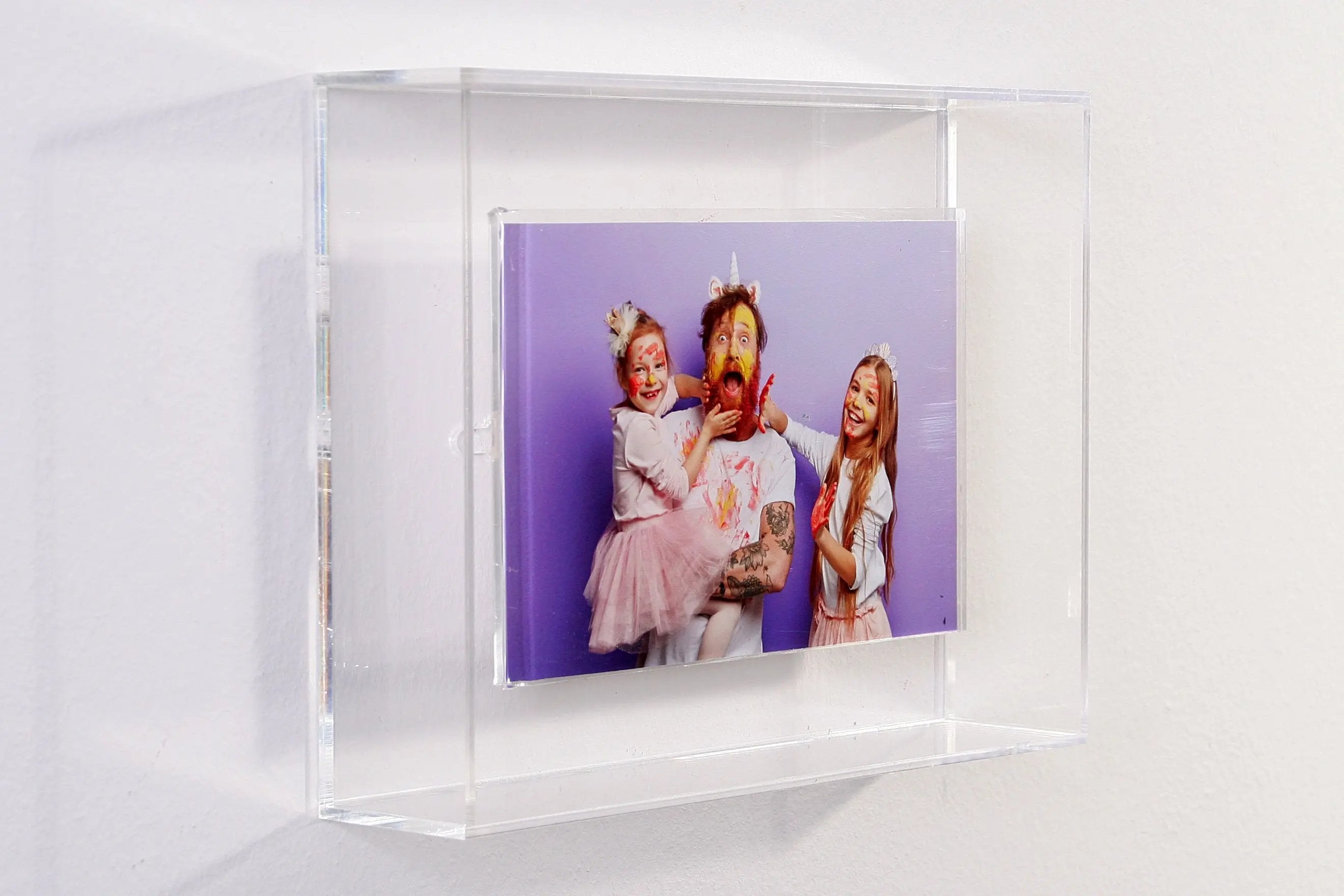 Wackadoo® Acryl Bilderrahmen "pure the lovely" PORTRAITRAHMEN