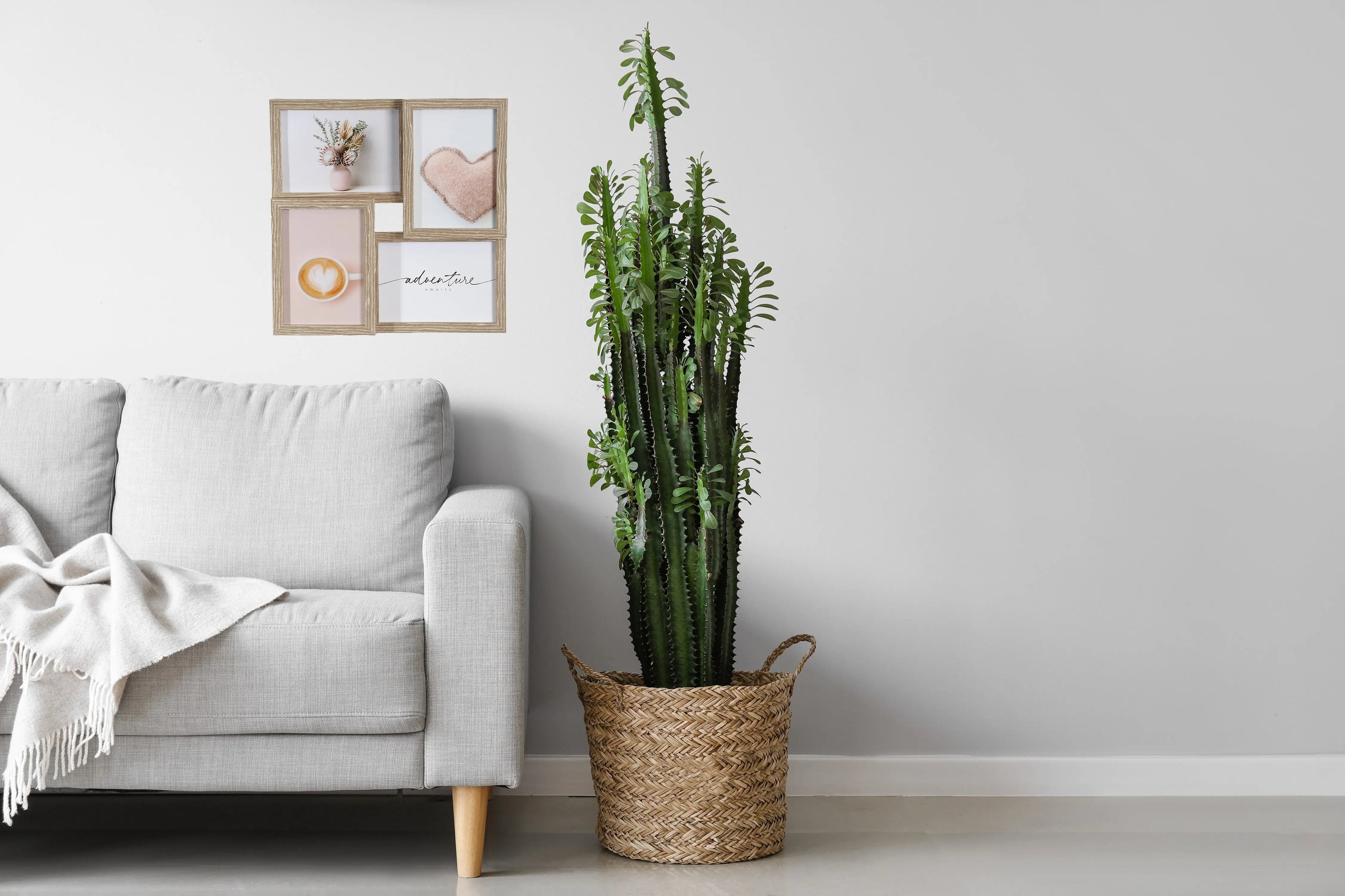 Wackadoo Collagerahmen für 4 Fotos aus FSC® Holz COLLAGERAHMEN