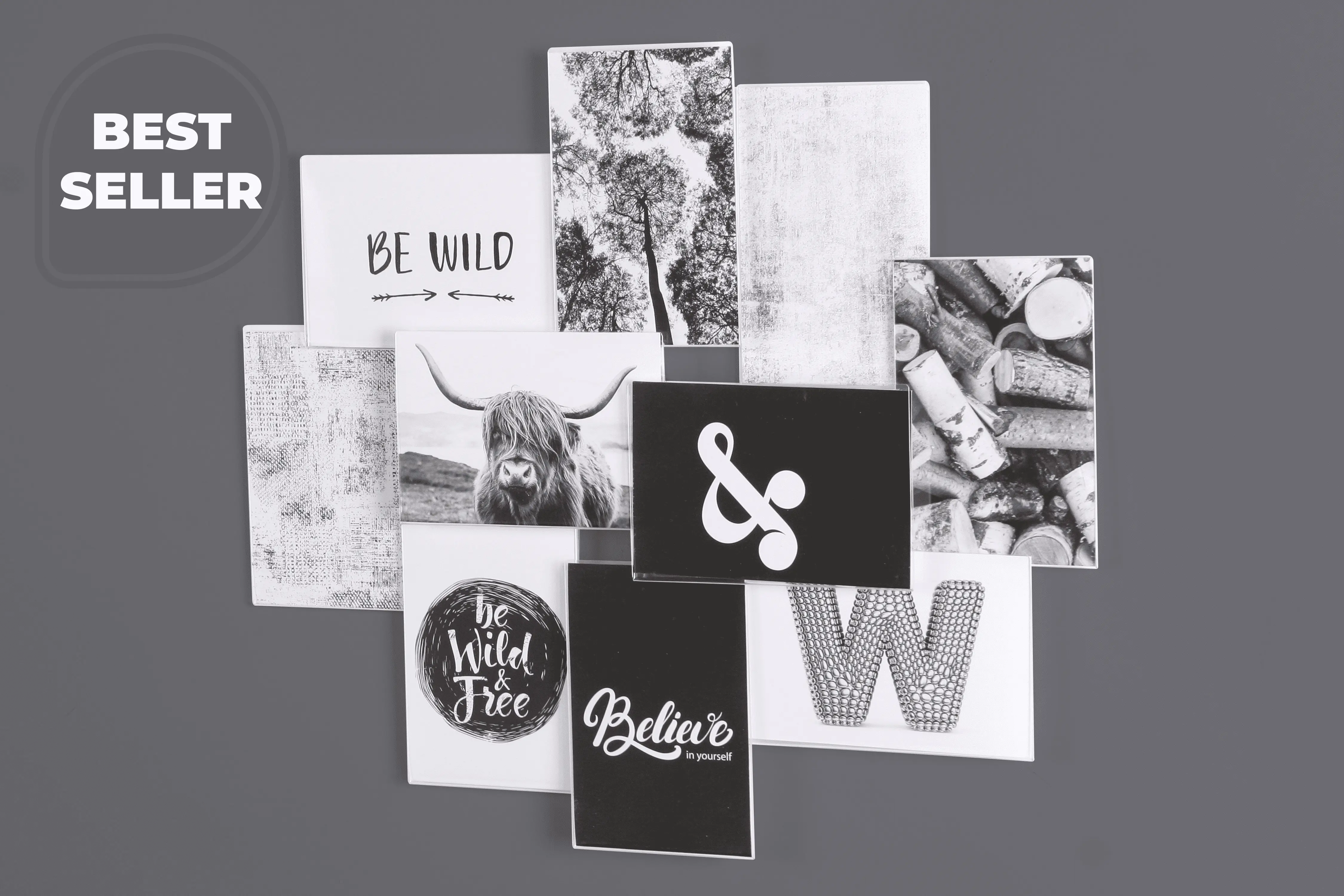 Wackadoo® pure the frame 10 Bilderrahmen Collage COLLAGERAHMEN