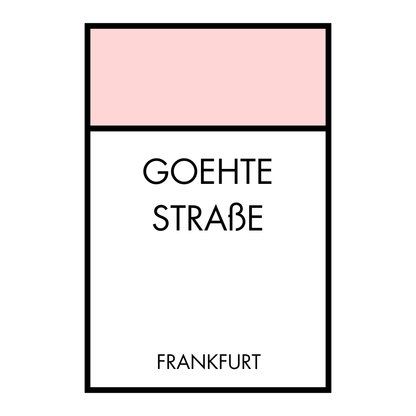 Poster Brettspiel Edition - Straßennamen