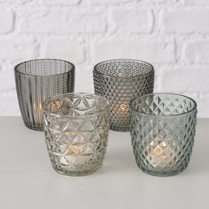 Windlicht Set 4teilig