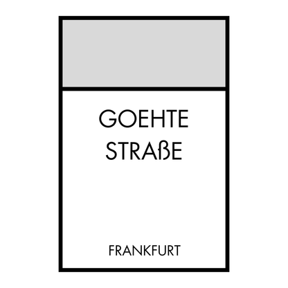 Poster Brettspiel Edition - Straßennamen