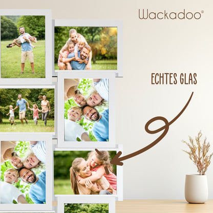 Personalisierte Bilderrahmen Collage für 12 Bilder im Format 10 x 15 cm mit deinen eigenen Fotos