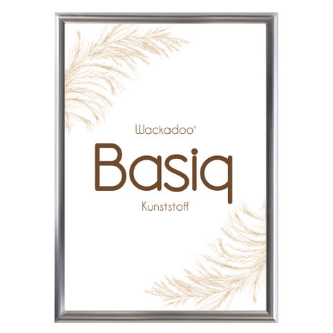 Bilderrahmen BASIQ aus Kunststoff mit Glasscheibe für Poster und Fotowände