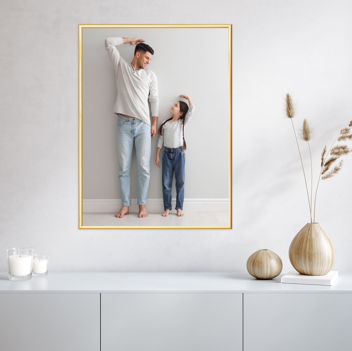 Bilderrahmen Kunststoff mit Deinem eigenen Foto - einfach &amp; schnell hochladen