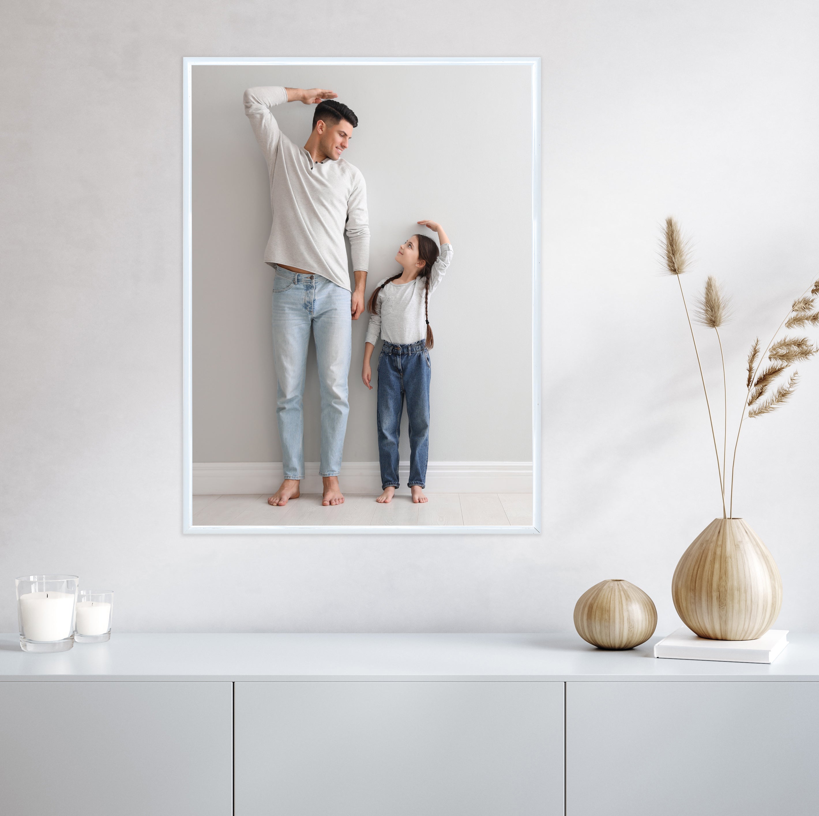 Bilderrahmen Kunststoff mit Deinem eigenen Foto - einfach &amp; schnell hochladen