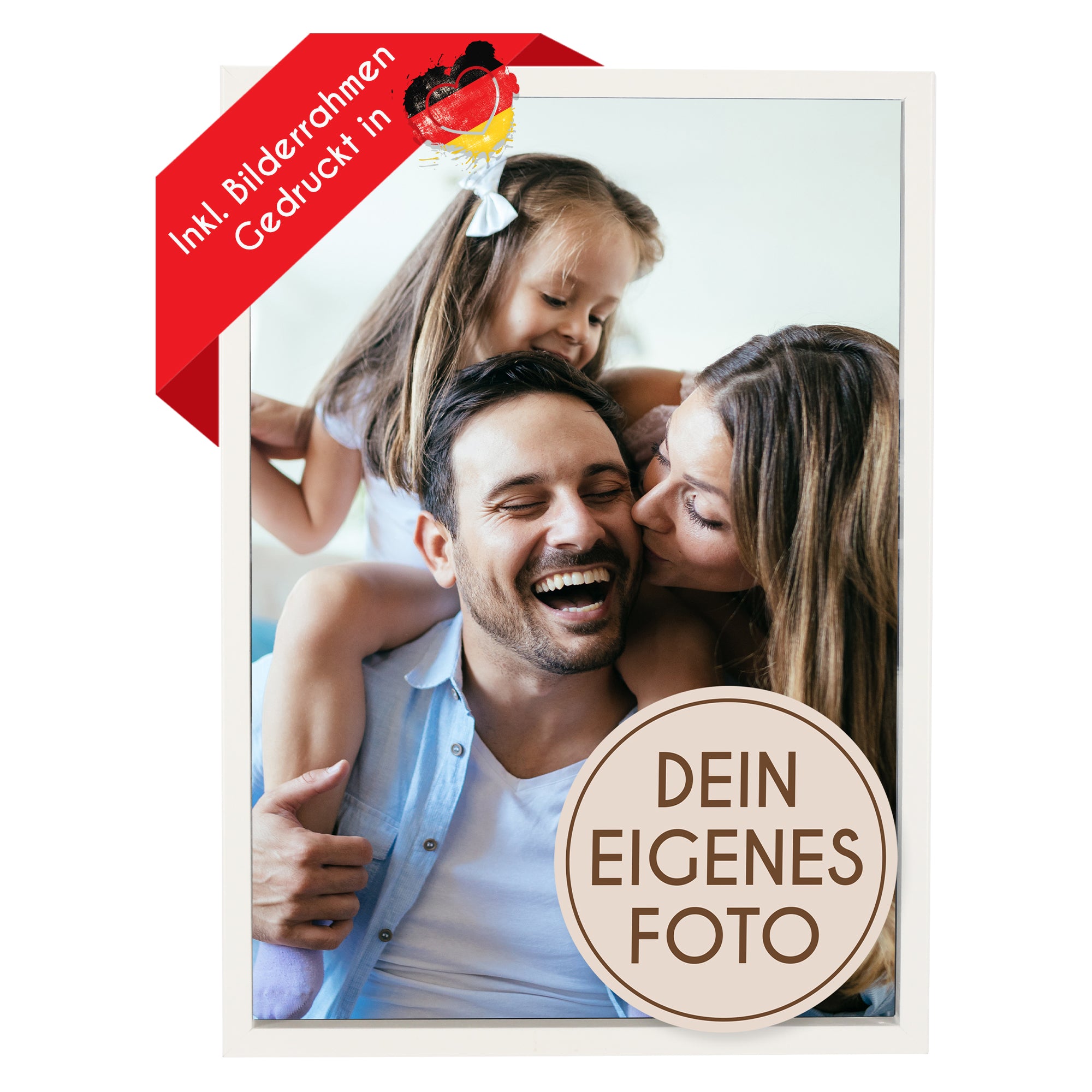 Bilderrahmen mit Deinem eigenen Foto - einfach &amp; schnell hochladen