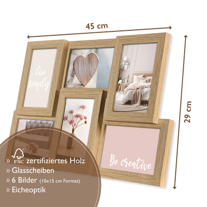 Bilderrahmen Collage LOFT 