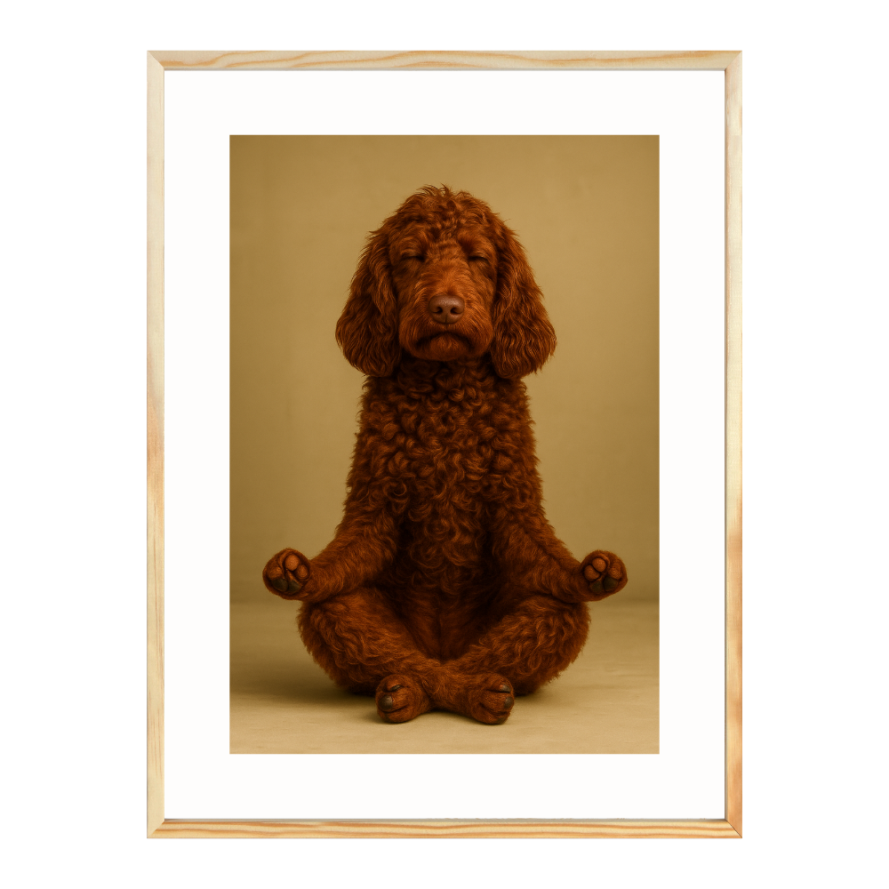 Poster mit Bilderrahmen Yogadoodle - verschiedene Formate