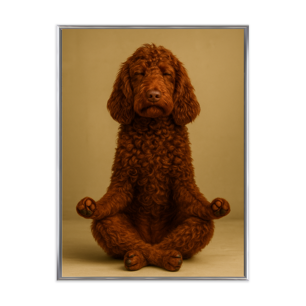 Poster mit Bilderrahmen Yogadoodle - verschiedene Formate