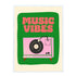 Poster mit Bilderrahmen Music Vibes - inklusive Bilderrahmen Interior Design