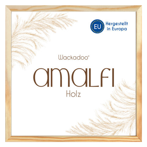 Bilderrahmen AMALFI Hergestellt in Europa aus MDF Holz mit Glasscheibe