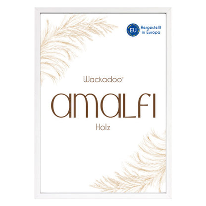Bilderrahmen AMALFI Hergestellt in Europa aus MDF Holz mit Glasscheibe