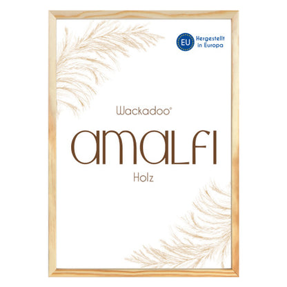 Bilderrahmen AMALFI Hergestellt in Europa aus MDF Holz mit Glasscheibe