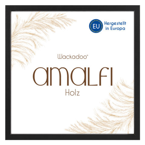 Bilderrahmen AMALFI Hergestellt in Europa aus MDF Holz mit Glasscheibe