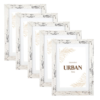 Bilderrahmen 5er Set URBAN aus MDF Holz