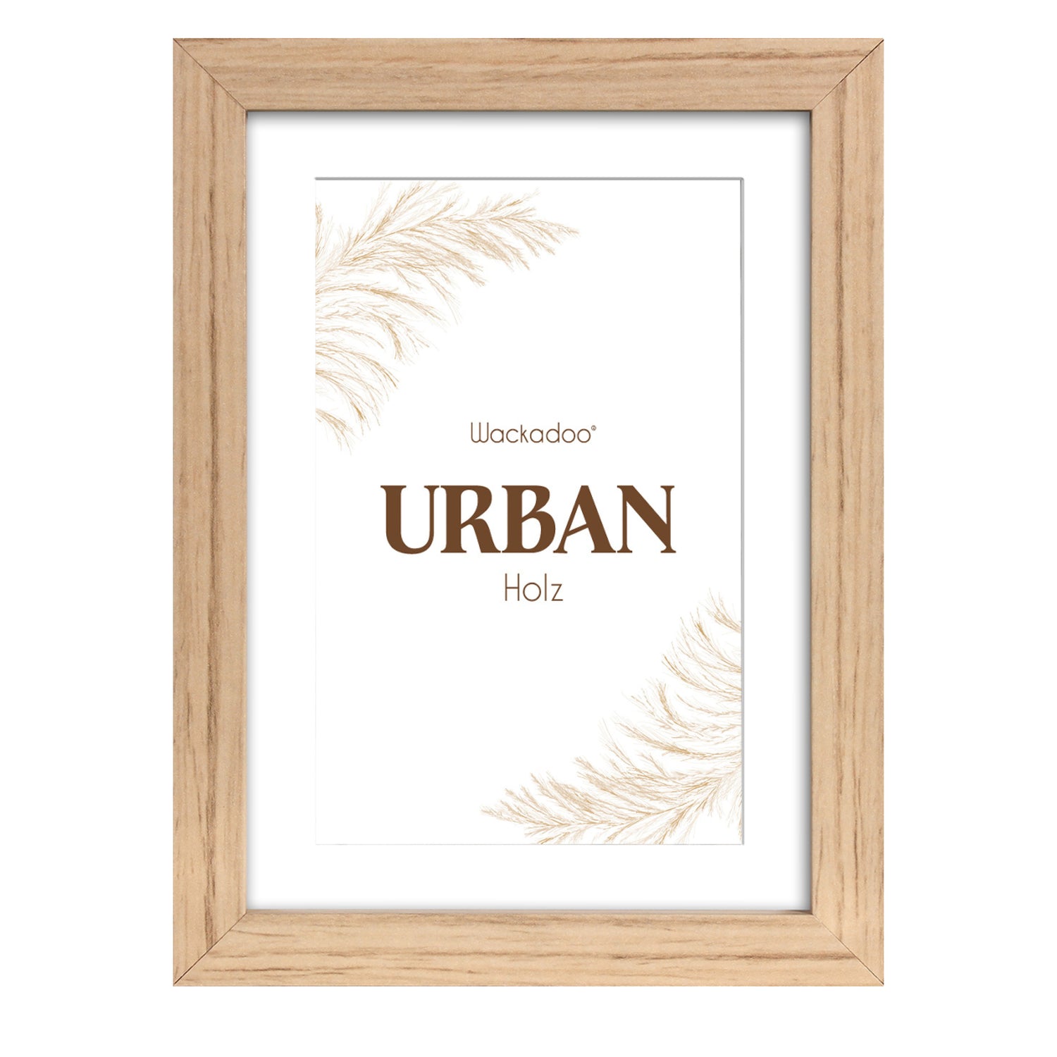 Bilderrahmen URBAN mit Passepartout aus MDF Holz