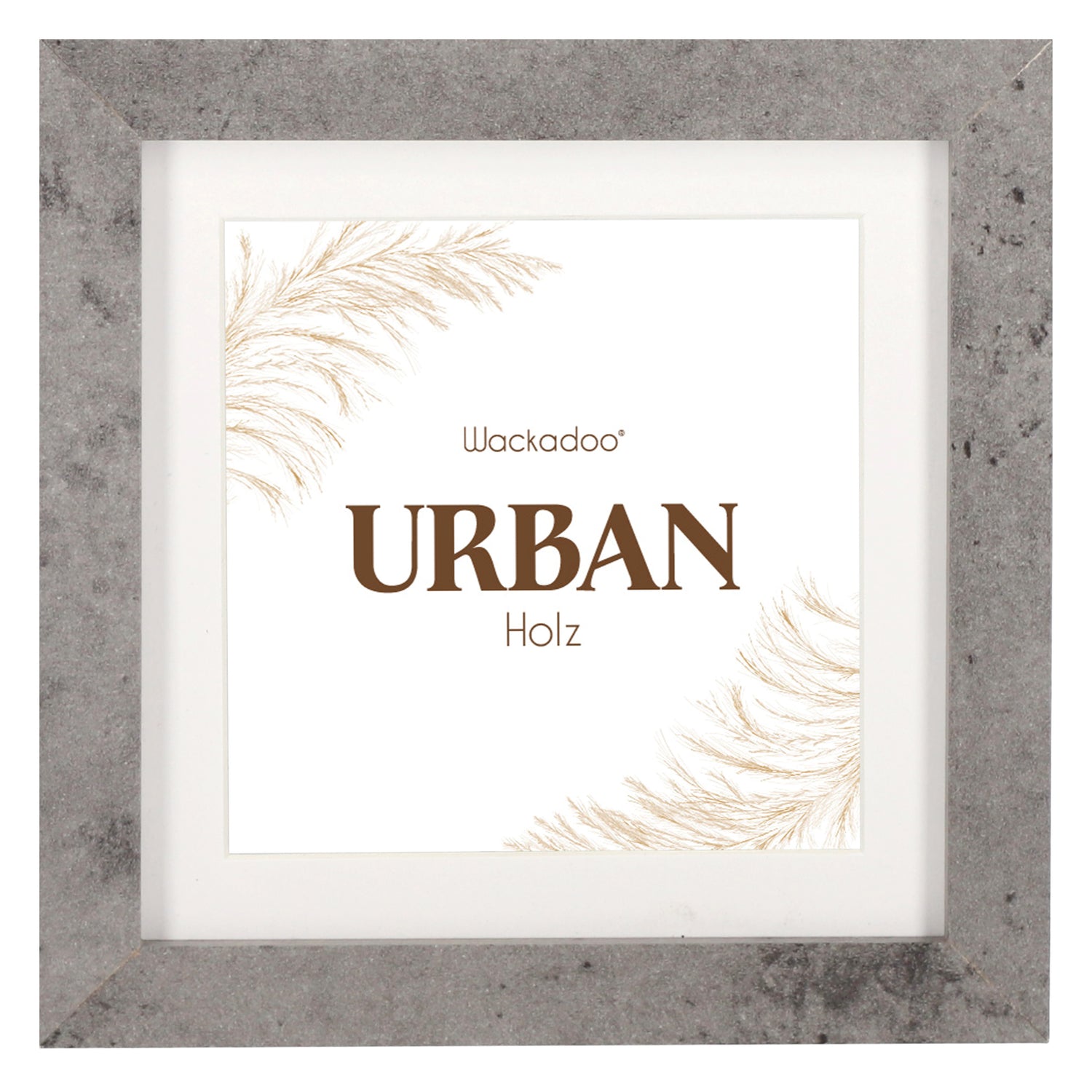 Bilderrahmen URBAN mit Passepartout aus MDF Holz