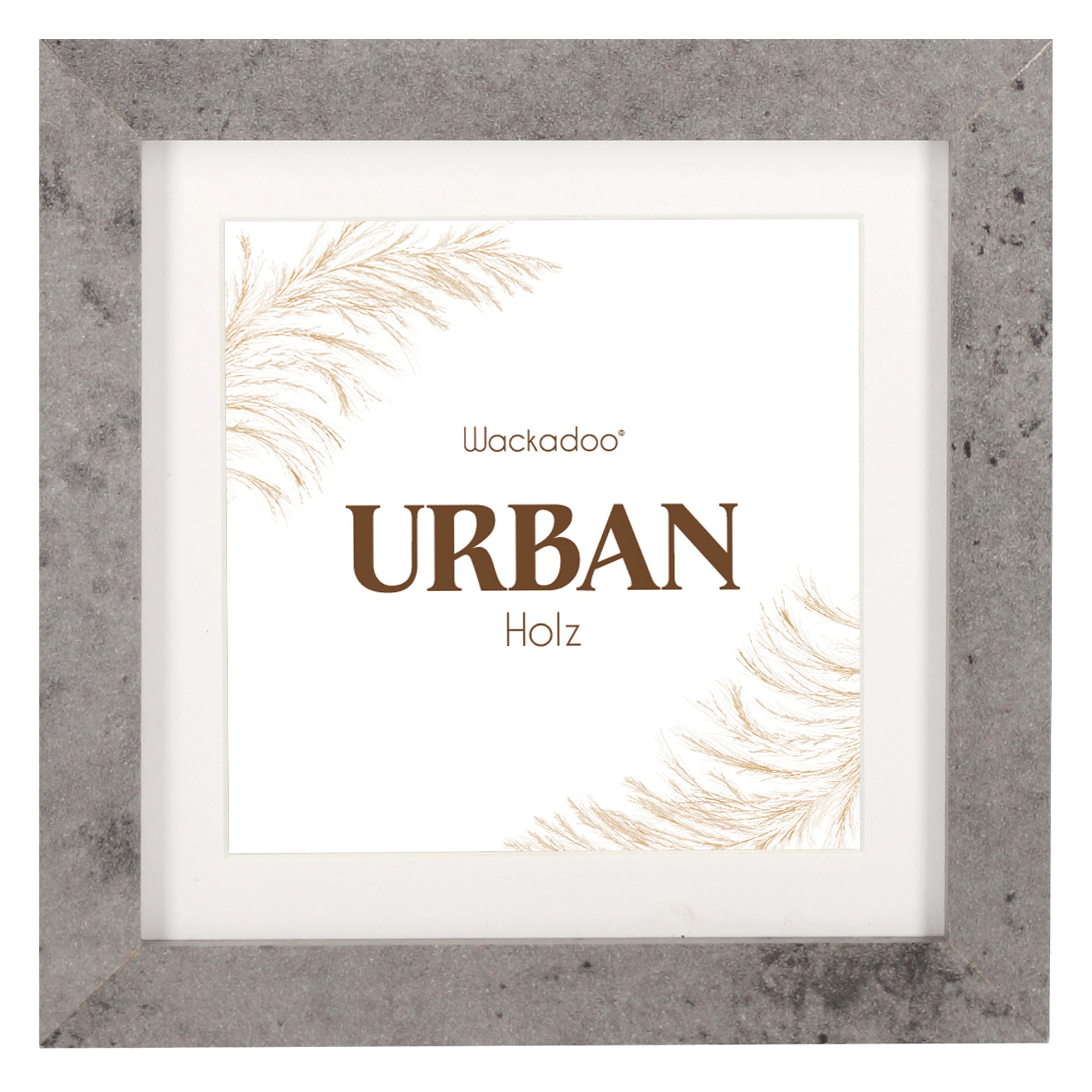 Bilderrahmen URBAN mit Passepartout aus MDF Holz