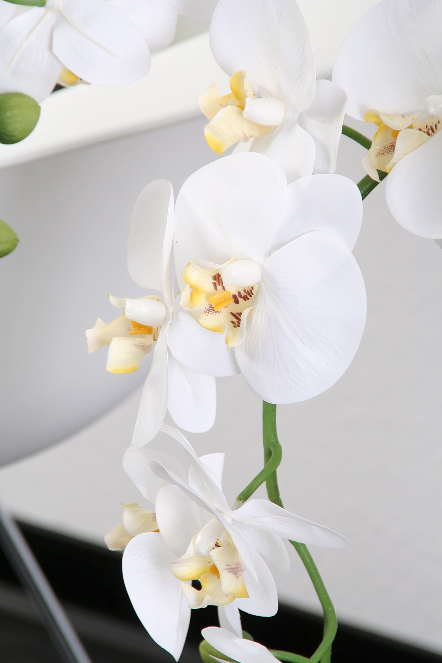 Wackadoo® Große Orchidee 110 cm - Blütenblätter mit &quot;real touch&quot; Oberfläche